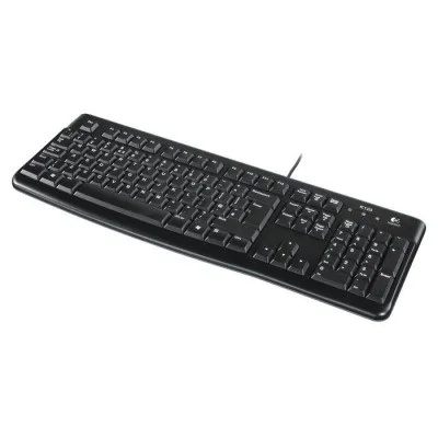 Logitech K120 Wired Keyboard - Arb/Eng - Black